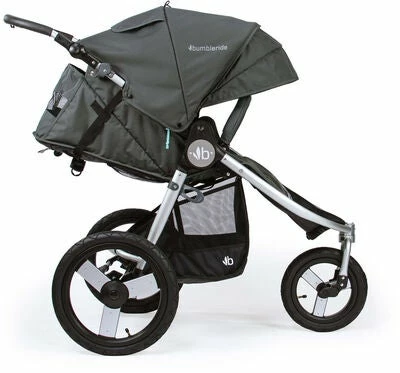 Bumbleride Speed Joggevogn, Dawn Grey - Bilde 2