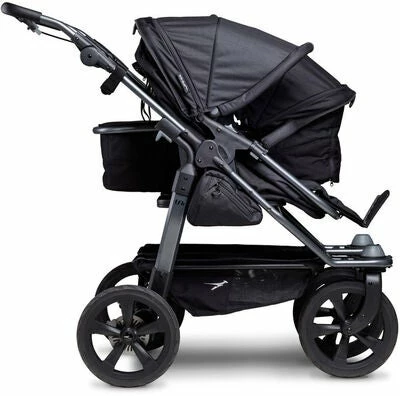 TFK Duo Combi Eco Søskenvogn, Black - Bilde 4