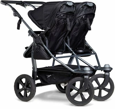 TFK Duo Combi Eco Søskenvogn, Black - Bilde 6