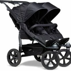 TFK Duo Sport Eco Søskenvogn, Black