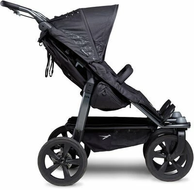 TFK Duo Sport Eco Søskenvogn, Black - Bilde 2
