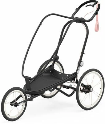 Cybex Sport ZENO Fargetrekk Inkl. Chassis, Silver Pink/Black Pink - Bilde 2
