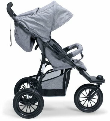 Beemoo Urban Sportsvogn, Grey Melange - Bilde 4