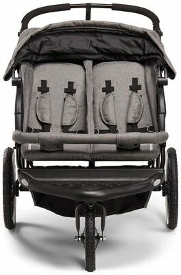 Beemoo Sport Kombo 2 Søsken- & Tvillingvogn, Grey Melange - Bilde 10