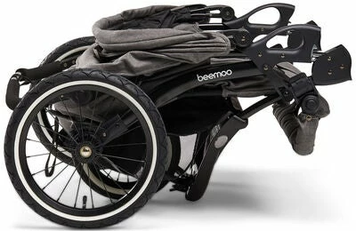 Beemoo Sport Kombo 2 Søsken- & Tvillingvogn, Grey Melange - Bilde 7