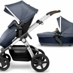 Silver Cross Wave Duovogn, Midnight Blue