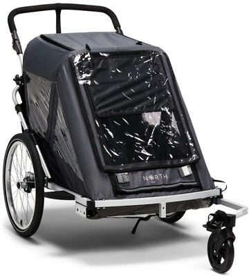 North 13.5 Roadster+ Inkl. Spaserhjul & Regntrekk, Asphalt - Bilde 2