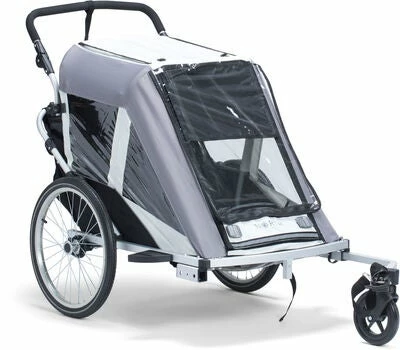 North 13.5 Roadster+ Med Stroller Wheel Og Regntrekk, GrÄ - Bilde 4